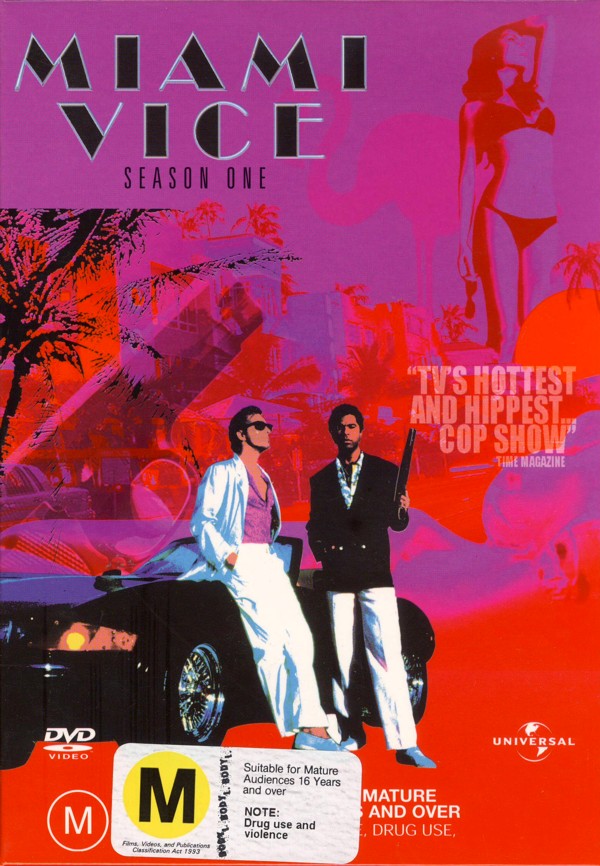 Miami Vice - Season 1 (8 Disc Set) on DVD image