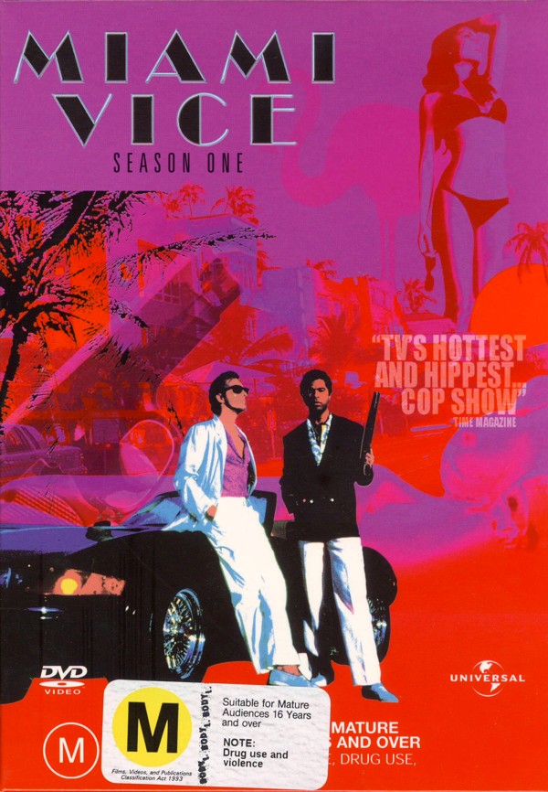 Miami Vice - Season 1 (8 Disc Set) on DVD