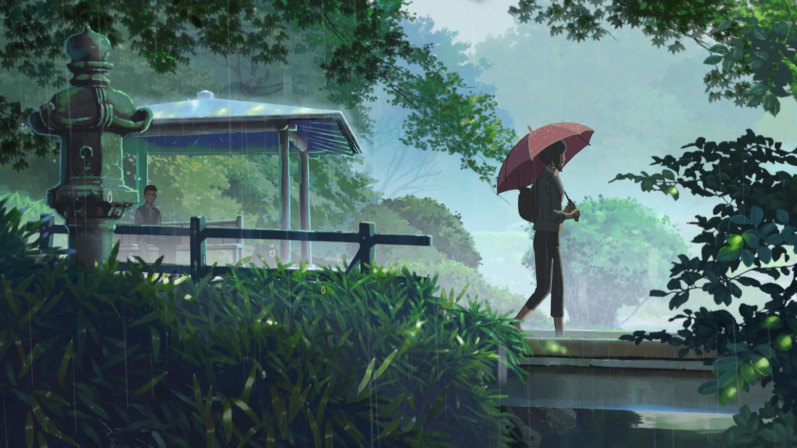 The Garden of Words on Blu-ray image