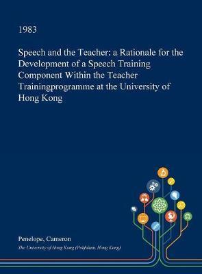 Speech and the Teacher by Penelope Cameron image