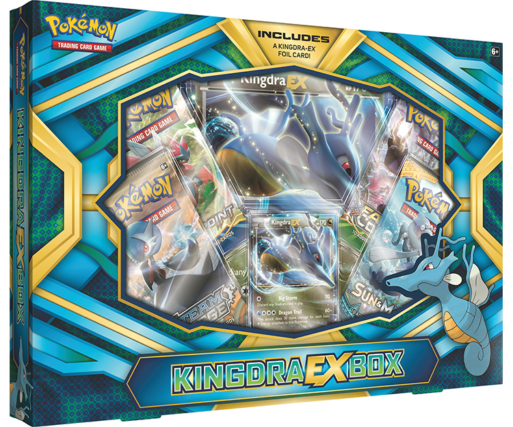 Pokemon TCG Kingdra EX Box image