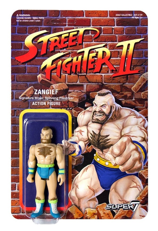 Street Fighter II: Zangief - 3.75" CE Retro Action Figure