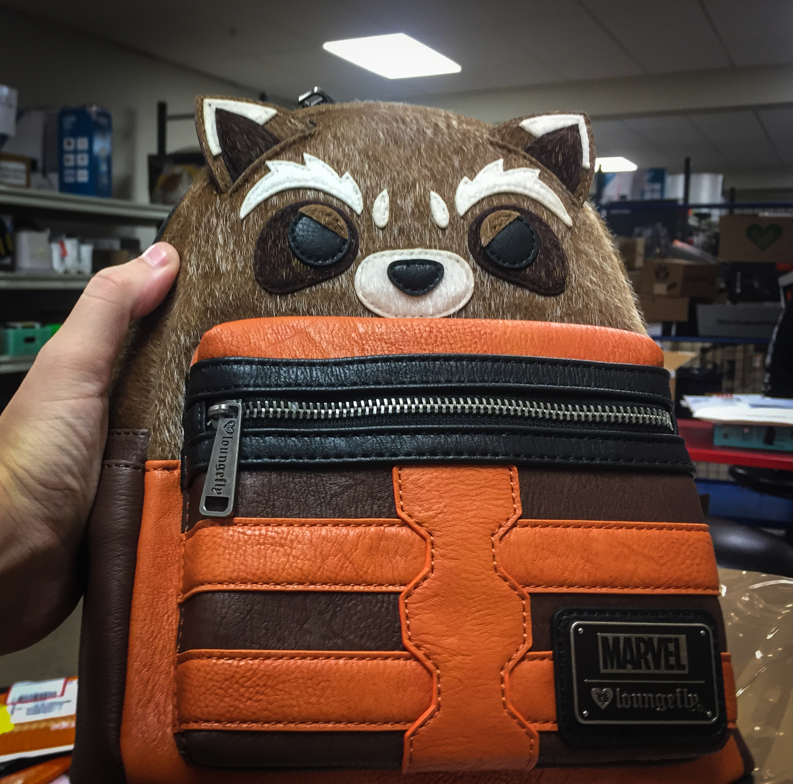 Loungefly: Marvel Guardians Rocket - Mini Backpack image