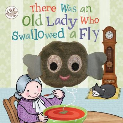 Little Me There Was an Old Lady Who Swallowed a Fly Finger Puppet Book by Parragon Books Ltd image