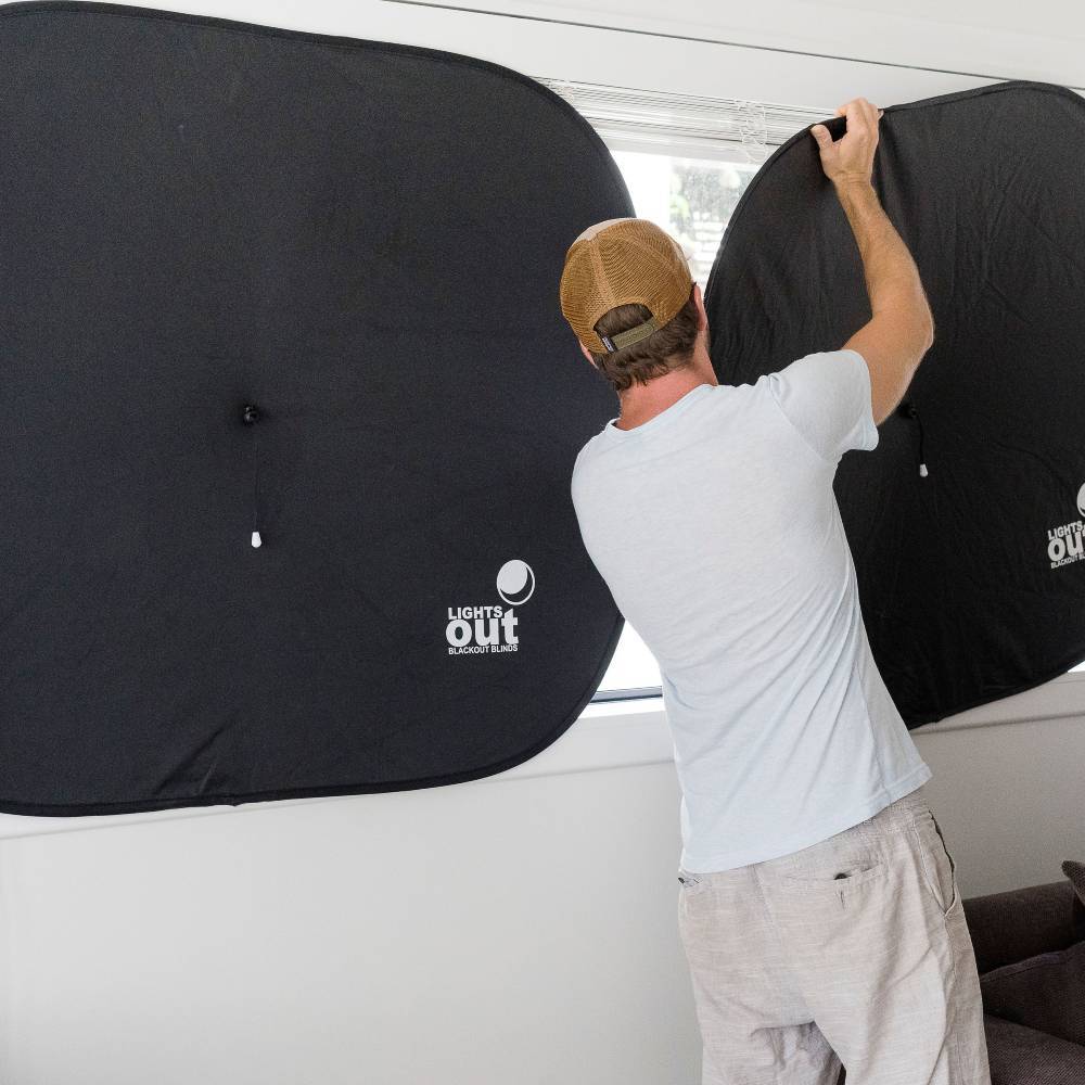 Buy Lights Out Blackout Blind 2pack at Mighty Ape NZ