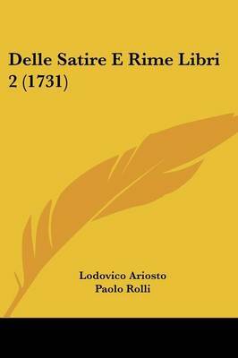 Delle Satire E Rime Libri 2 (1731) image