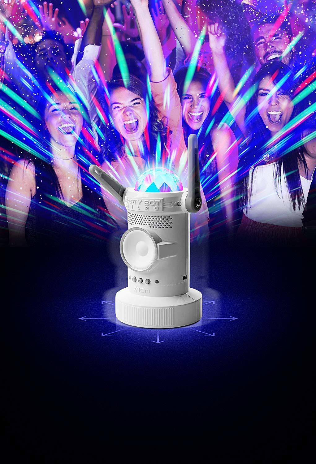 Ion Audio Party Bot Micro Motorized Bluetooth Speaker