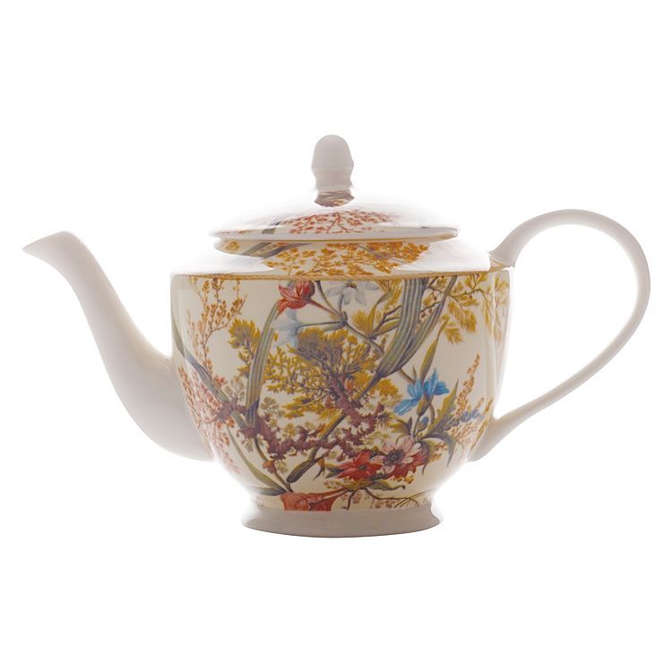 Maxwell & Williams William Kilburn Teapot Cottage Blossom (1L) Gift
