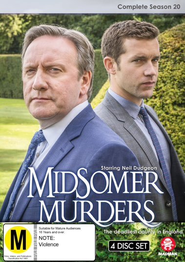 Midsomer Murders: Complete Season 20 - (Single Case Version) on DVD image