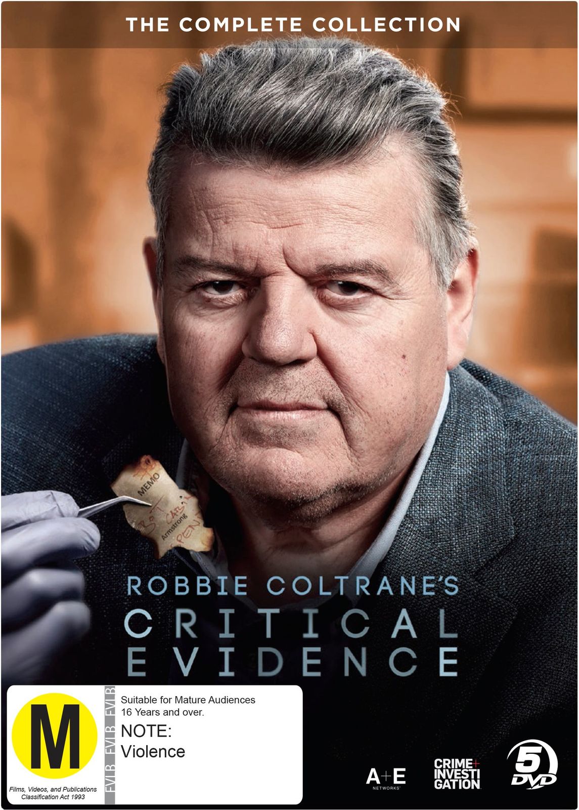 Robbie Coltrane's Critical Evidence Complete Collection on DVD image