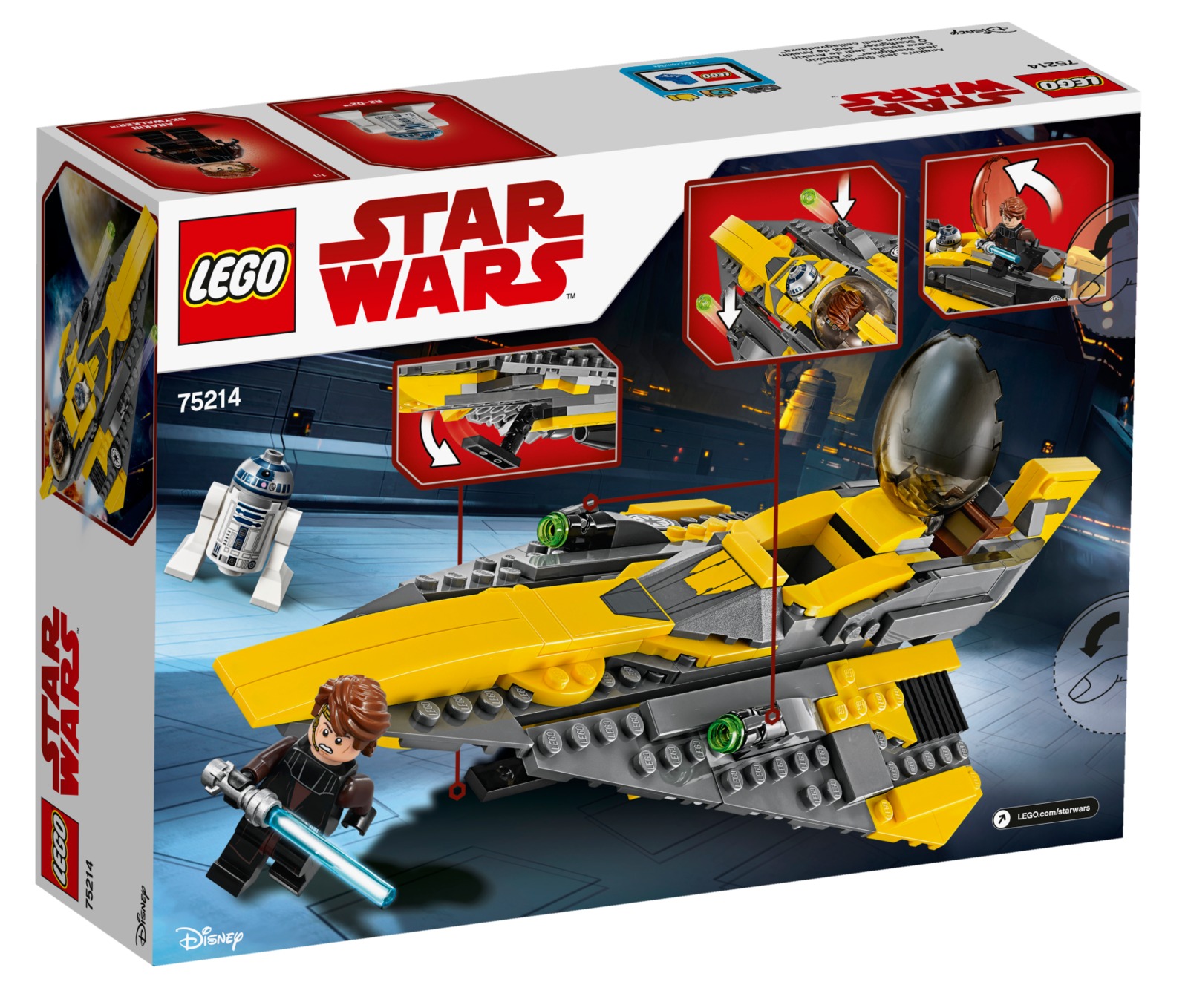 LEGO Star Wars: Anakin's Jedi Starfighter (75214) image