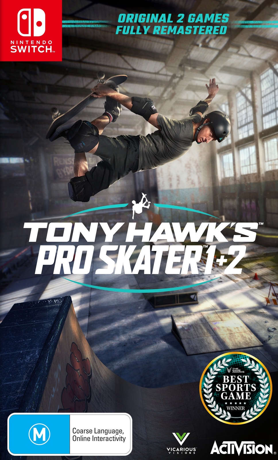 Tony Hawk's Pro Skater 1 & 2 on Switch