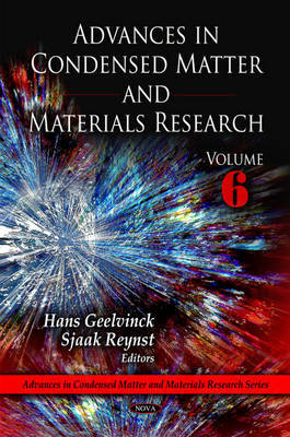 Advances in Condensed Matter & Materials Research image