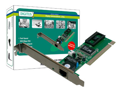 Digitus 10/100 Fast Ethernet PCI Card image