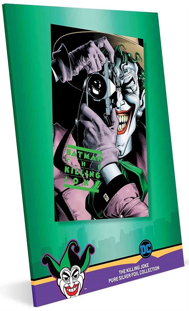 NZ Mint: DC Comics - Pure Silver Foil - Batman: The Killing Joke (35g) image