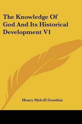 Knowledge of God and Its Historical Development V1 image