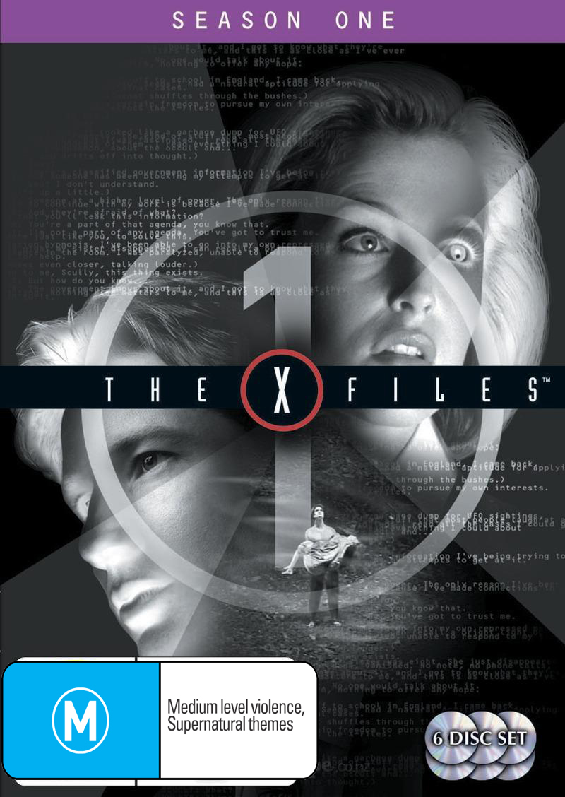 The X-Files - Season 1 (6 Disc Set) on DVD