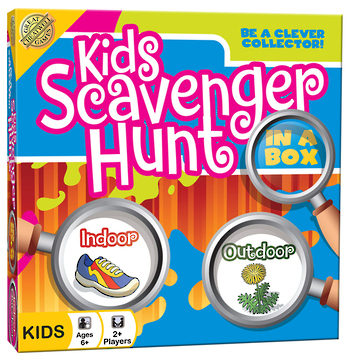 Kids Scavenger Hunt in a Box Card Game image