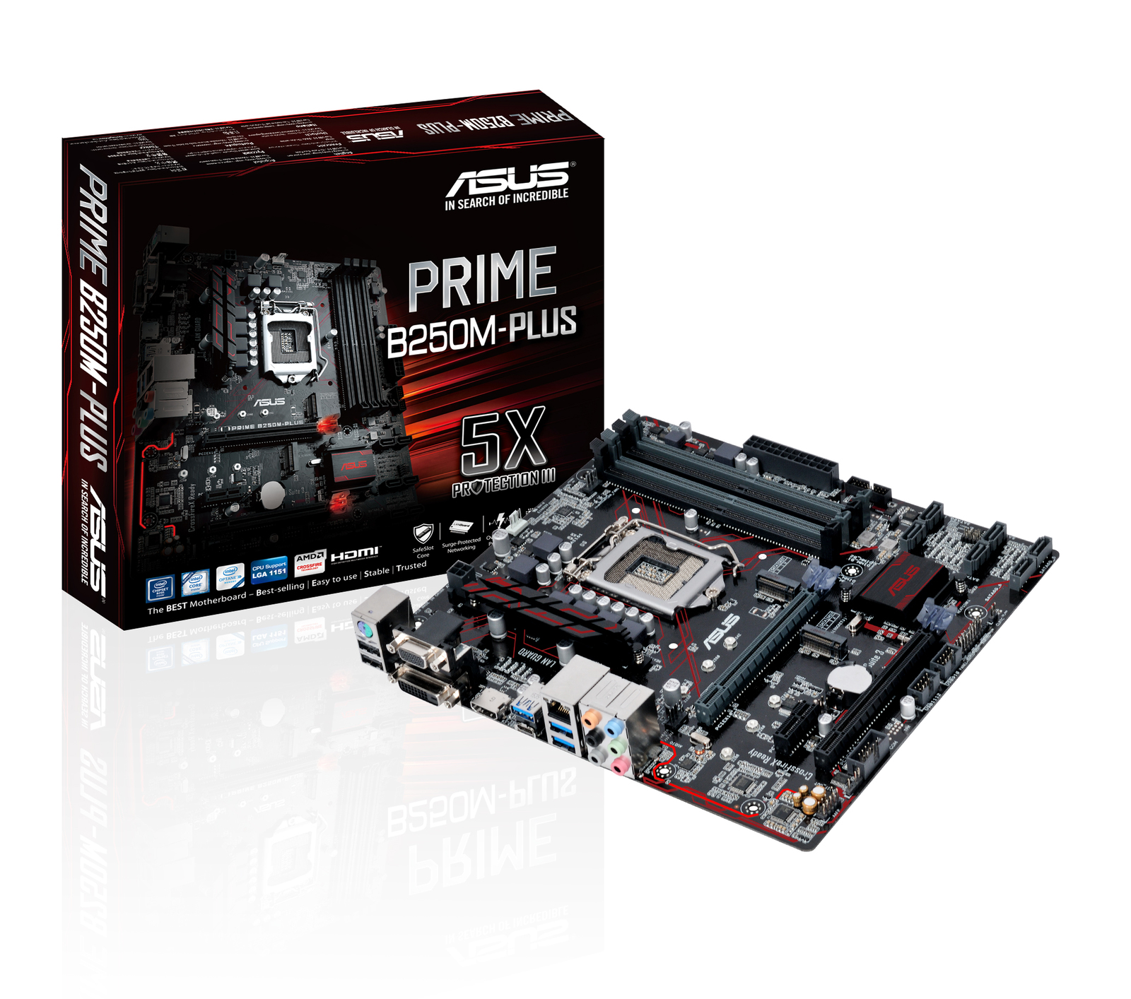 ASUS PRIME B250M-Plus Motherboard | at Mighty Ape Australia