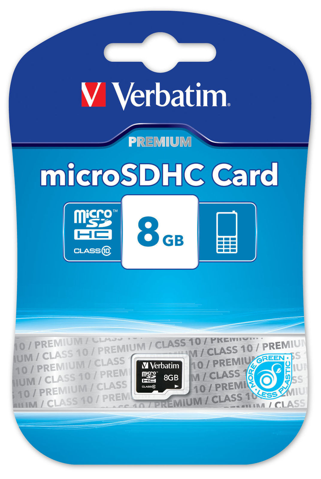 Verbatim Micro SDHC Card - 8GB (Class 10) image