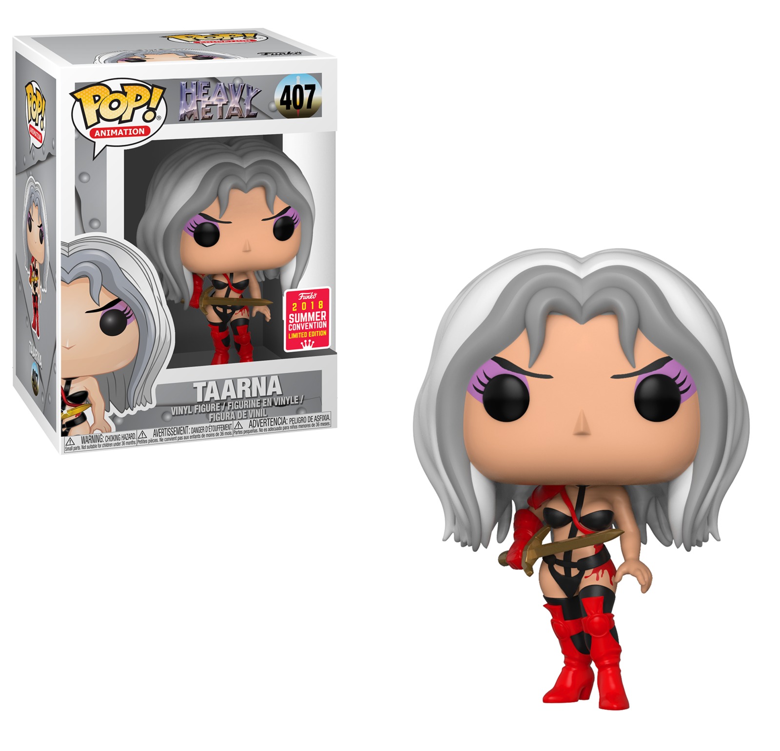 Heavy Metal - Taarna Pop! Vinyl Figure (LIMIT - ONE PER CUSTOMER)