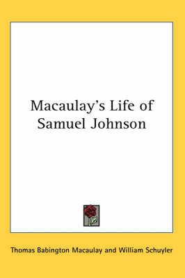 Macaulay's Life of Samuel Johnson by Baron Thomas Babington Macaulay image