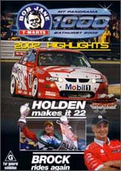 2002 Bob Jane Bathurst 1000 Highlights on DVD 2002 Bob Jane Bathurst 1000 Highlights on DVD