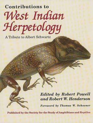 Contributions to West Indian Herpetology on Hardback