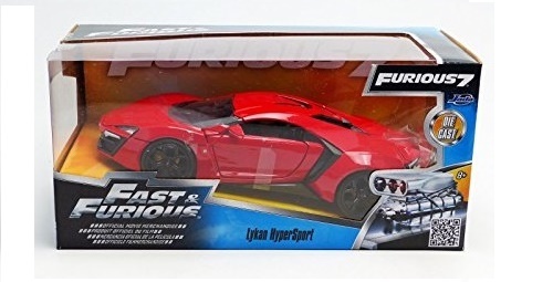 Jada: 1/24 Dom's Lykan Hypersport - Diecast Model image