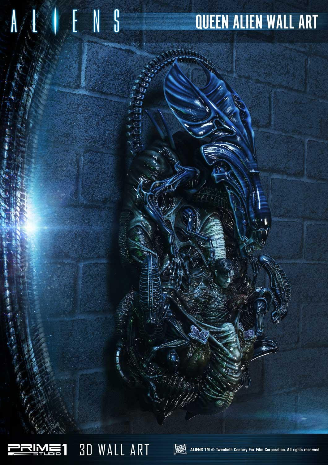 Xenomorph Queen 22" 3D Wall Art at Mighty Ape NZ
