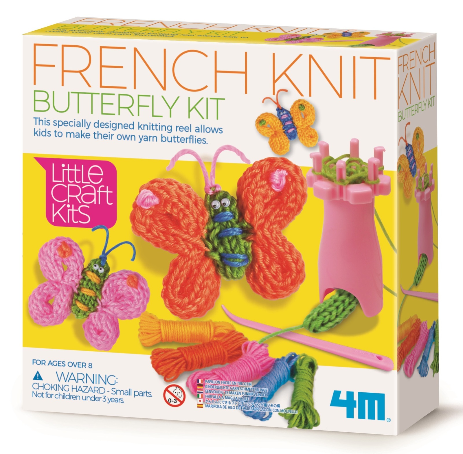 Buy Little Craft French Knit Butterfly Kit at Mighty Ape NZ