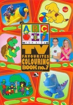 ABC TV Favourites Colouring BO image