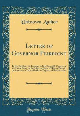 Letter of Governor Peirpoint by Unknown Author image