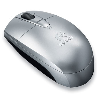 Logitech V200 Cordless Notebook Mouse (Silver)