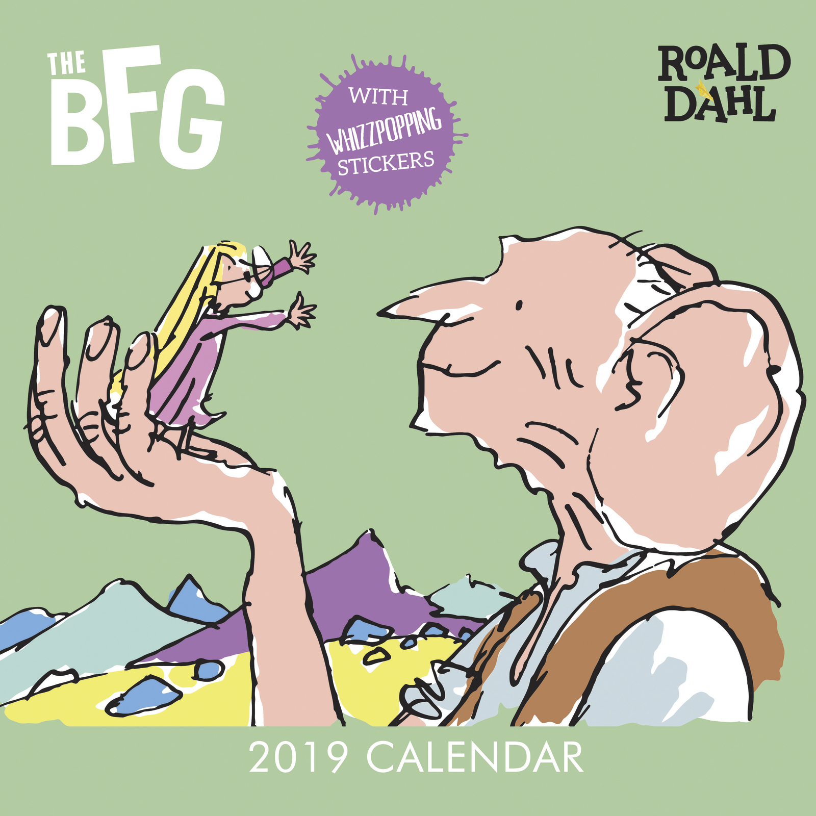 Roald Dahl: The BFG 2019 Wall Calendar image