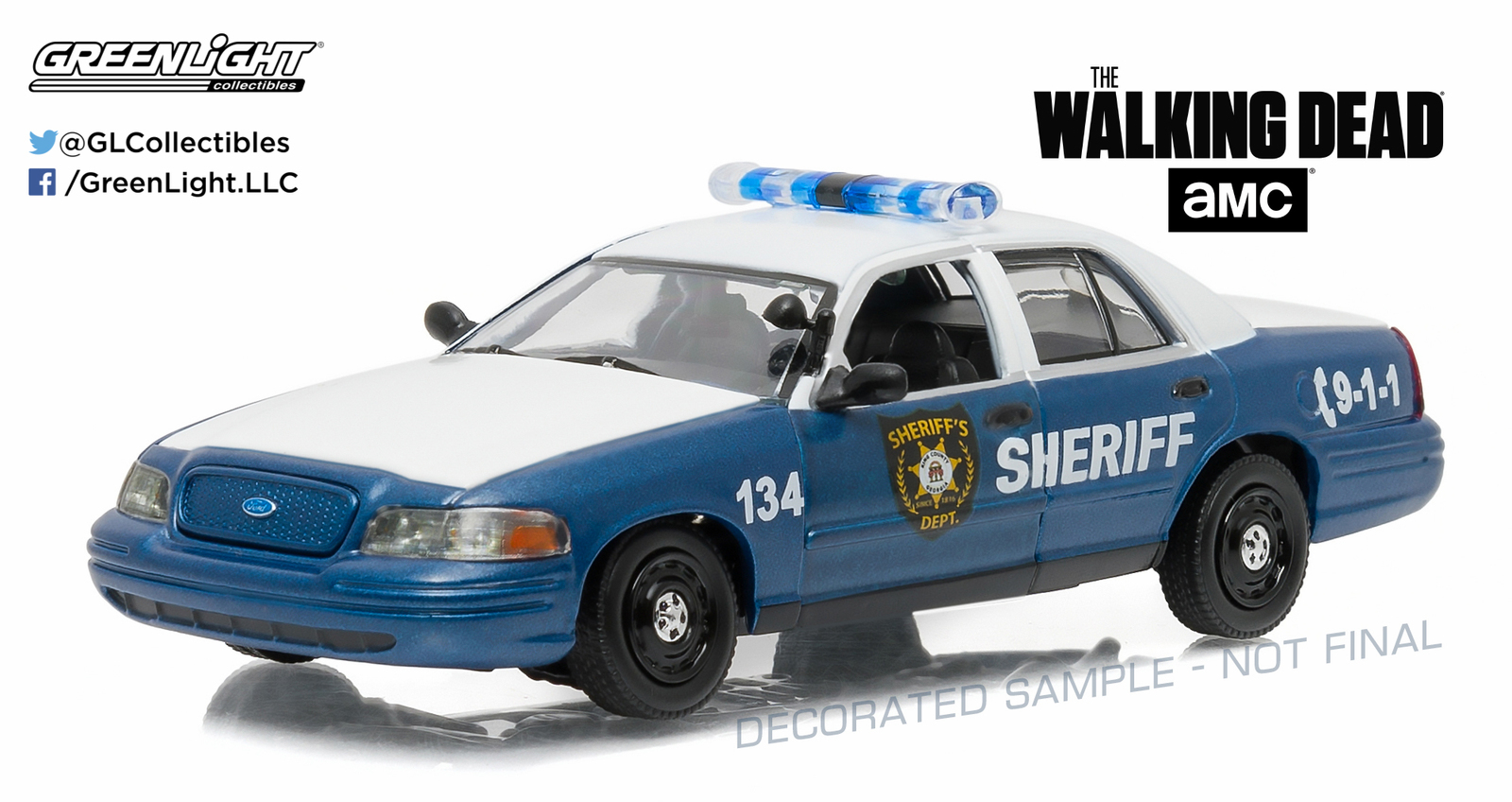 1/43: 2001 Ford Crown Victoria - Police - Diecast Model image