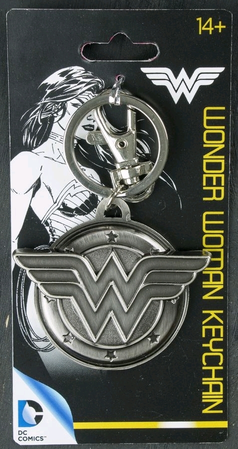 Wonder Woman: Pewter Keychain - Wonder Woman Logo image