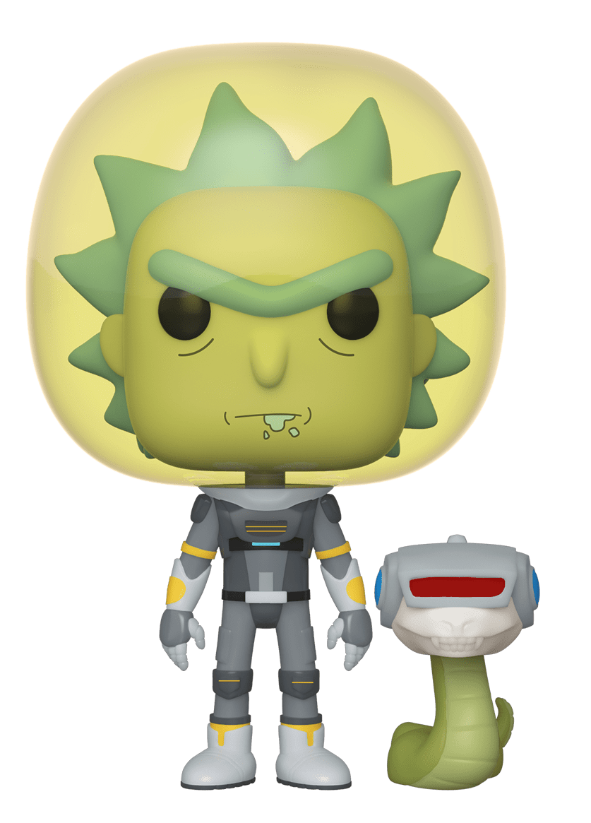 Rick & Morty: Space Suit Rick (with Snake) - Pop! Vinyl Figure