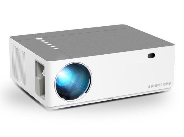 Smart LED Native 1080p Full HD Cinema Projector - Scolecite White image