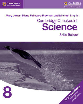 Cambridge Checkpoint Science Skills Builder Workbook 8 by Mary Jones image