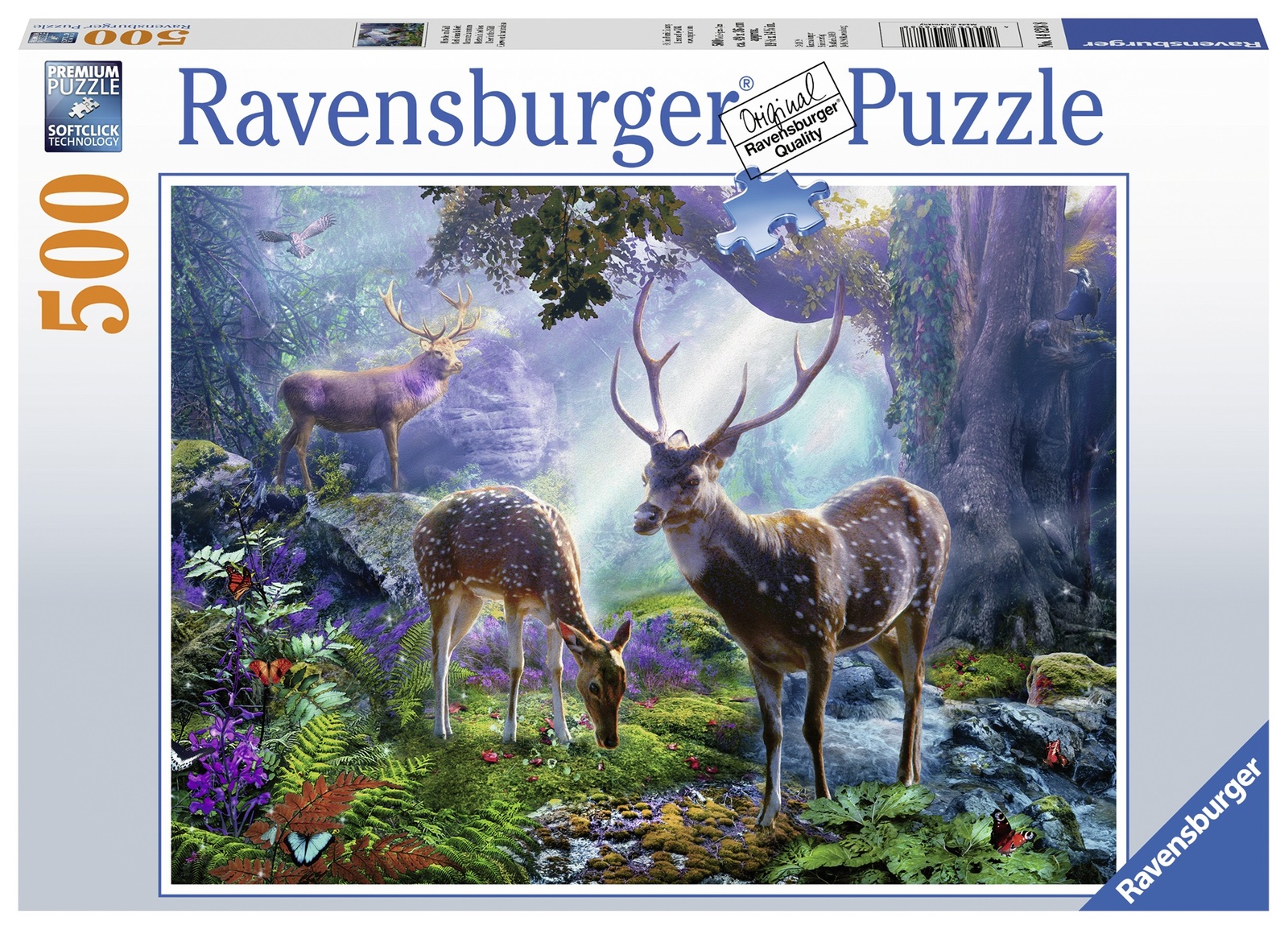 Ravensburger: 500 Piece Puzzle - Deer in the Wild image