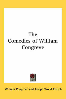 The Comedies of William Congreve on Paperback by William Congreve