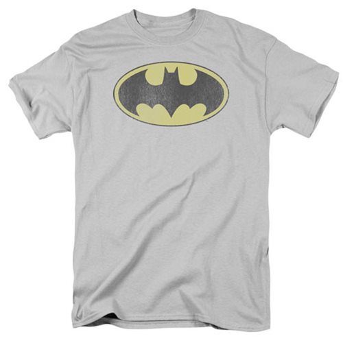 DC Comics: Retro Batman Logo - Distressed T-Shirt (XL) image