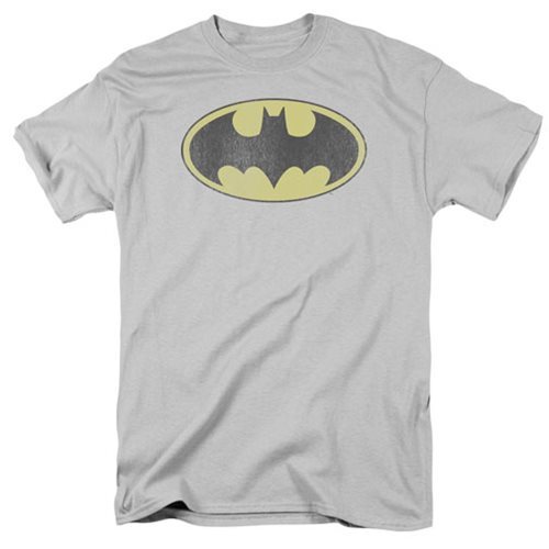 Retro Batman Logo - Distressed T-Shirt image