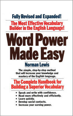 Word Power Made Easy by Norman Lewis image