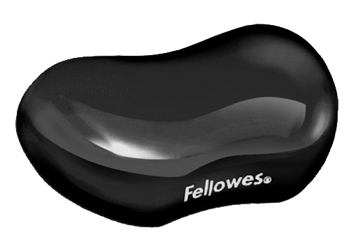 Fellowes Utility Rest - Gel Crystals - Black image