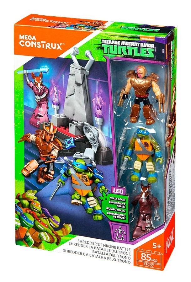 Mega Construx: TMNT - Shredder’s Throne Battle Playset image