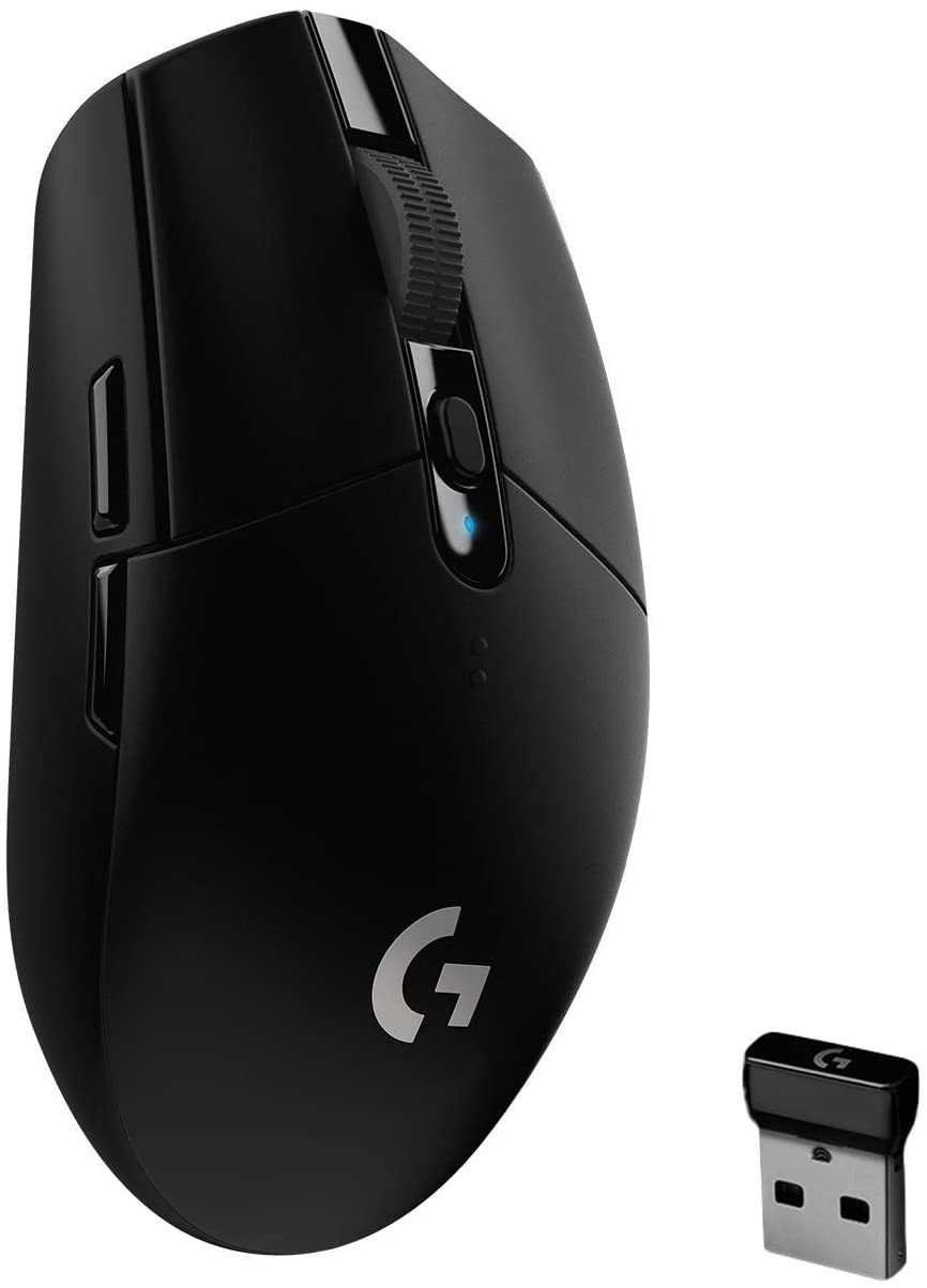 Logitech G305 LIGHTSPEED Wireless Gaming Mouse - Black for image