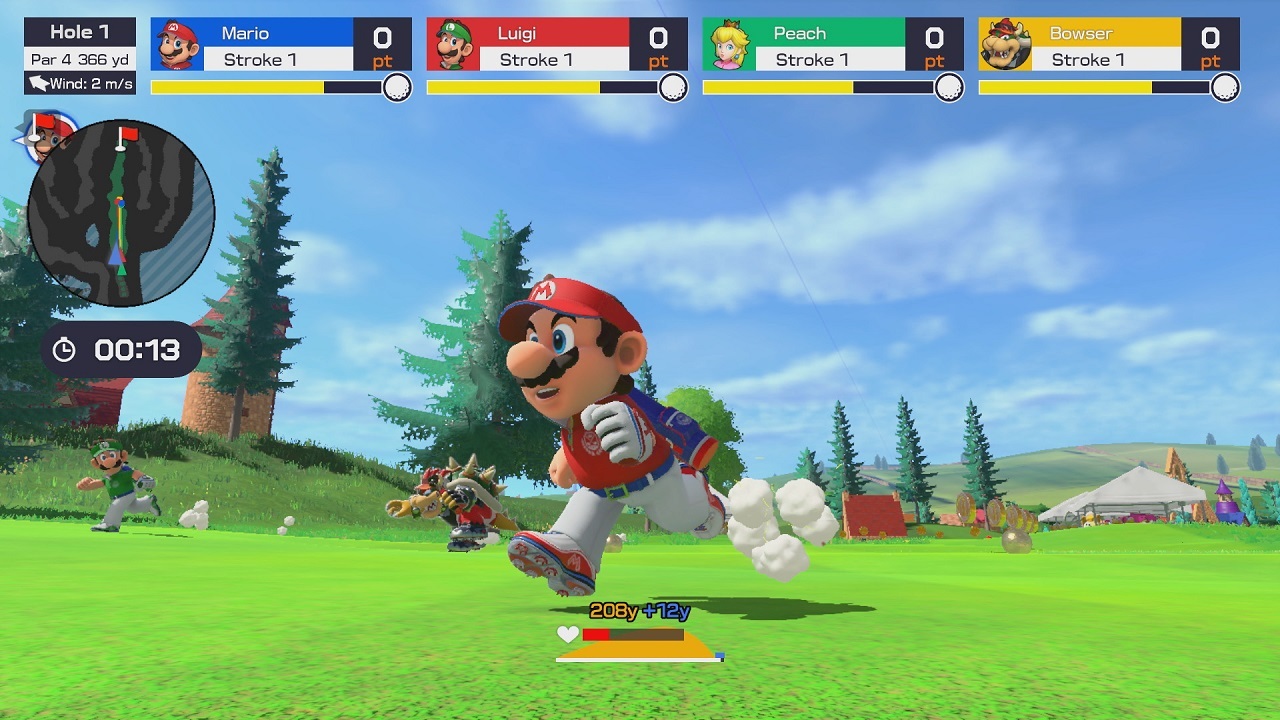 Mario Golf Super Rush on Switch