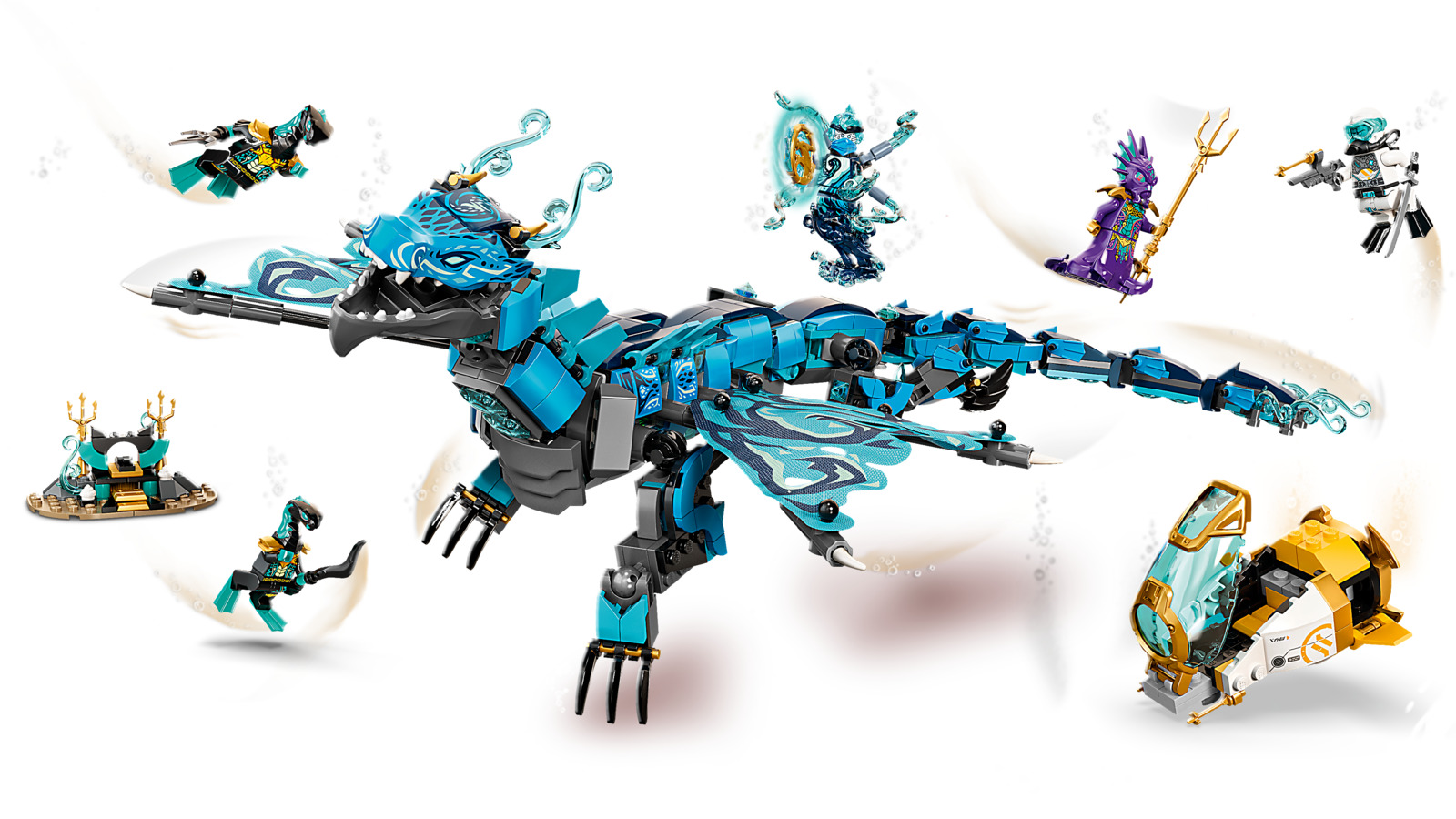 lego ninjago water dragon
